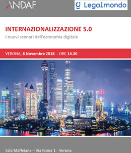 Internazionalizzazione 5.0: I nuovi scenari dell'economia digitale - Locandina