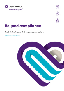 Report: Beyond compliance, the building blocks of a strong corporate culture