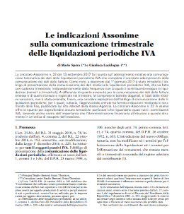 Prima pagina articolo