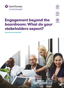 Corporate governance report 2018 - cover image