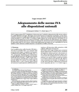 Articolo Il Fisco