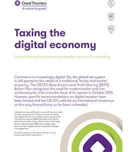 Taxing the digital economy - Cover