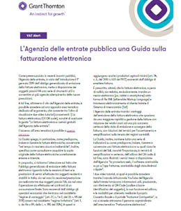 VAT Alert - l'Agenzia delle entrate pubblica la Guida sulla fatturazione elettronica