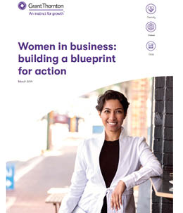 Women in business: building a blueprint for action - report cover