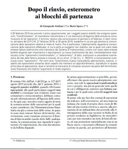 anteprima articolo Dopo il rinvio_esterometro ai blocchi di partenza