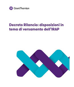 Copertina alert sul versamento IRAP