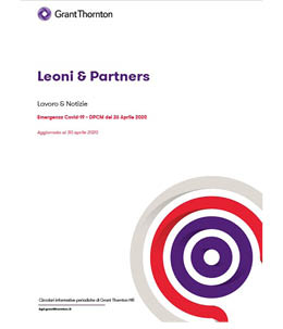 Illustrazione per Lavoro & Notizie - Leoni & Partners