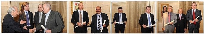 Pictures of the winners and of other participants in the GEA 2010
