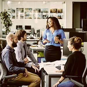 illustrazione "Global  mobility" clever desk