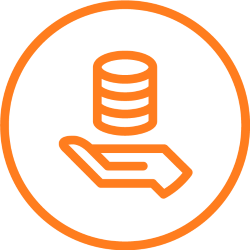 "Financial resources" icon