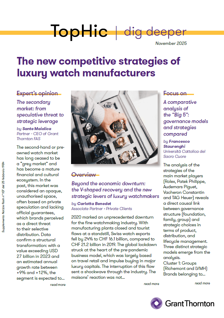 The new competitive strategies of luxury watch manufacturers